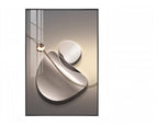 Modern Abstract Shapes Wall Art Set of 2