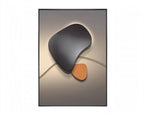 Modern Abstract Shapes Wall Art Set of 2