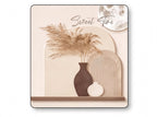 Boho Line Art & Pampas Vase Wall Art Set of 2