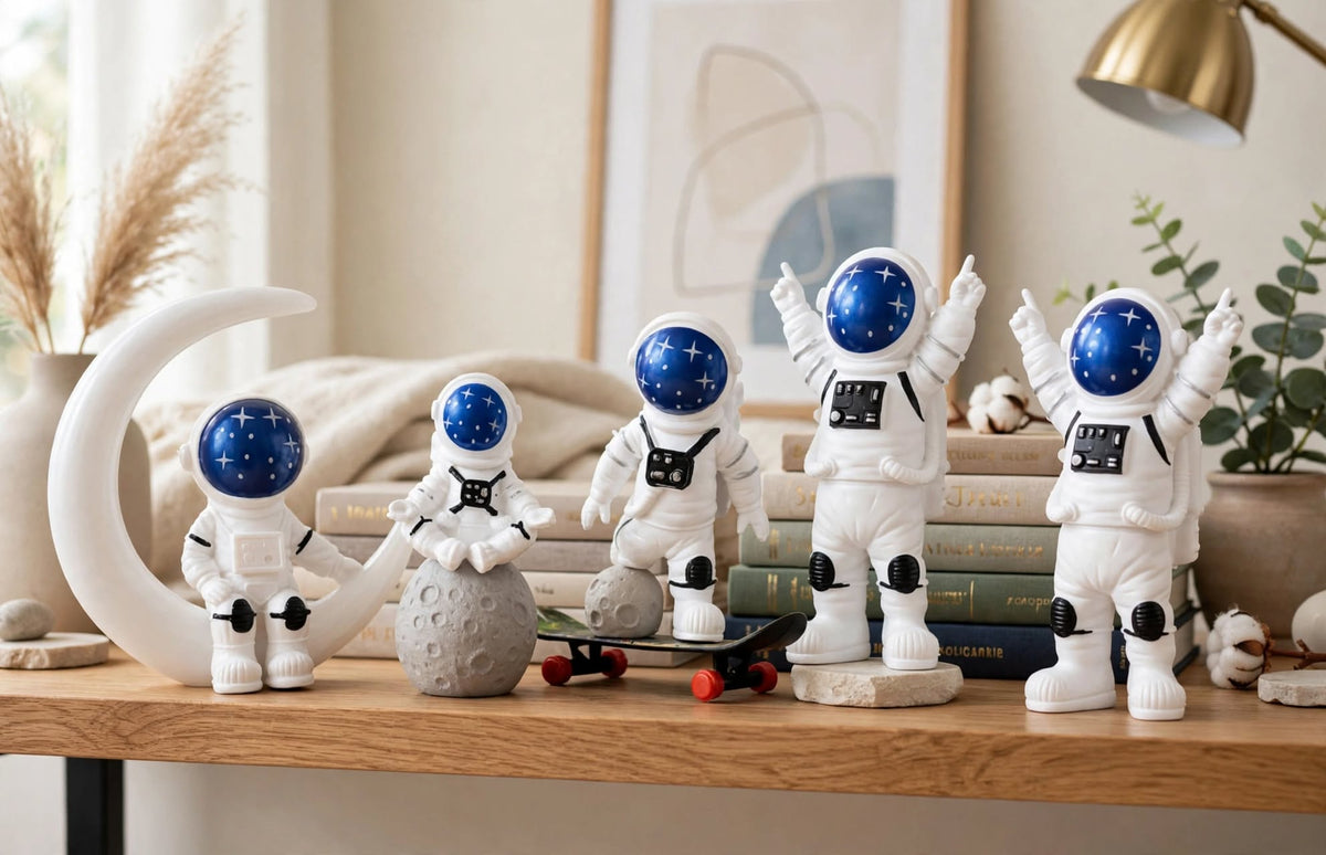 Astronaut Figurines Set of 4