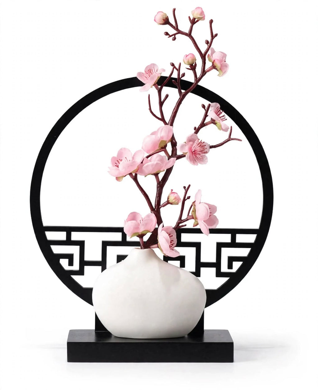 Plum Blossom Moon Gate Vase Display