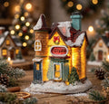 Light-Up Christmas Village Toy Shop