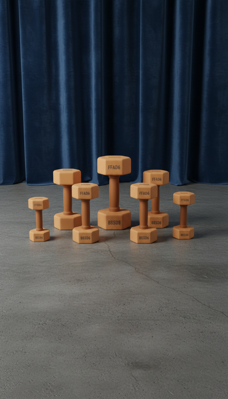Dumbbell Set in a new setting