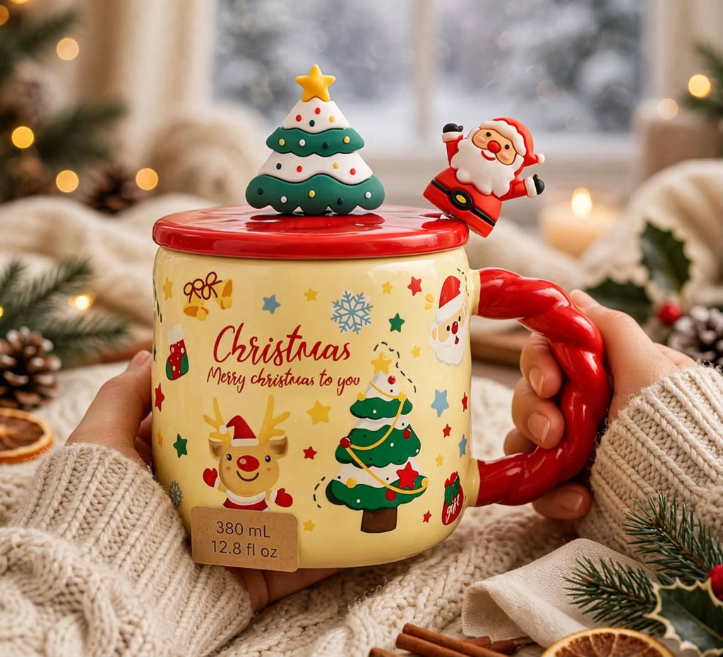 3D Christmas Mug gift box packaging