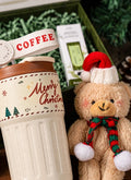 Merry Christmas Luxury Gift Box Set with Coffee Mug and Teddy Bear