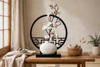 Plum Blossom Moon Gate Vase Display